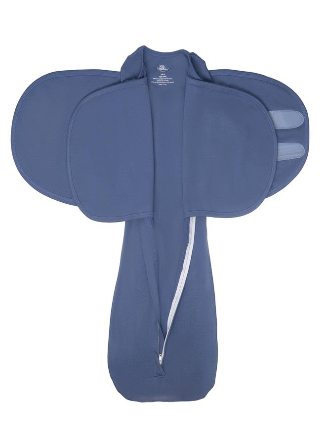 لولا بيبي قماط "دبل دريم" من لولا بيبي: تصميم حصري بجناحين، معتمد من أطباء الأطفال، قطن فائق النعومة، من 0 إلى شهرين، من 6 إلى 14 رطلاً - نسيم ساحلي - Image 2